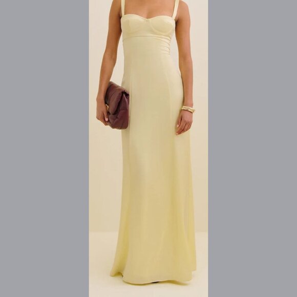 Britney Satin Dress Reformation x Devon Lee Carlson - Picture 4 of 5